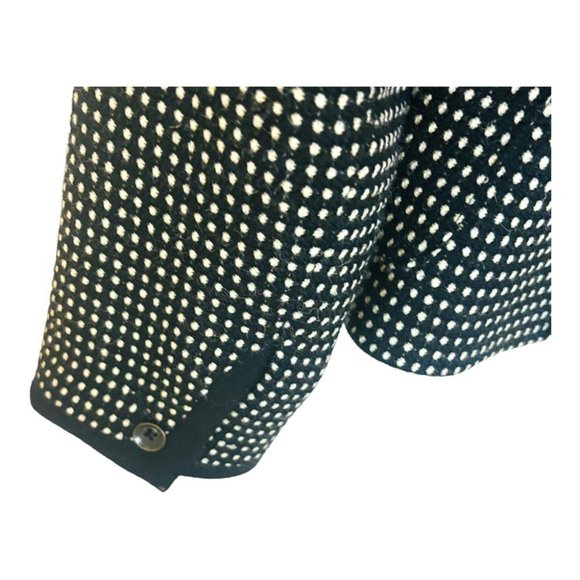 Rag & Bone Wool Micro Dot Black Blazer SZ medium - Picture 10 of 10